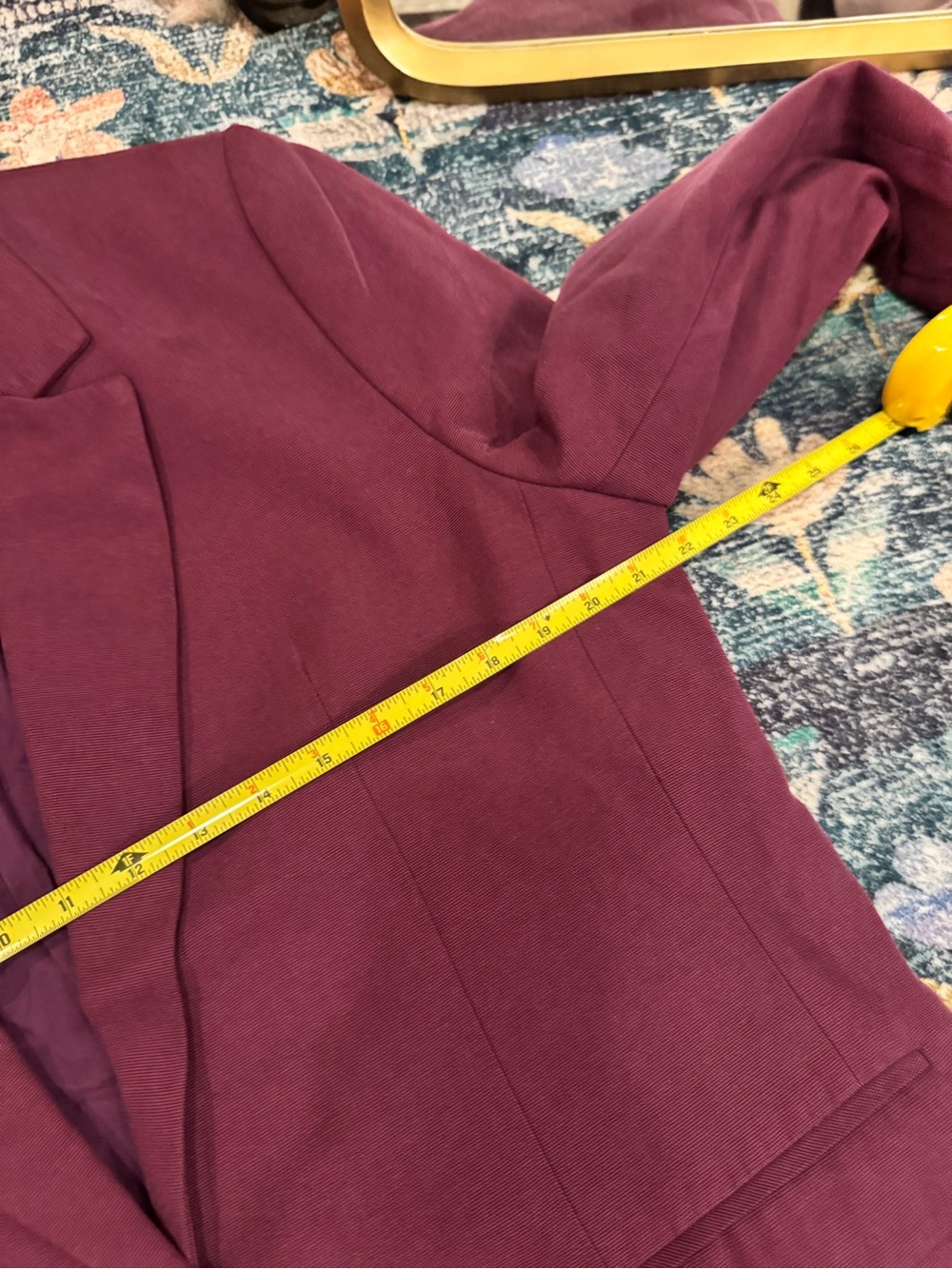 FARM Rio Plum Two-Button Blazer - Picture 8 of 9